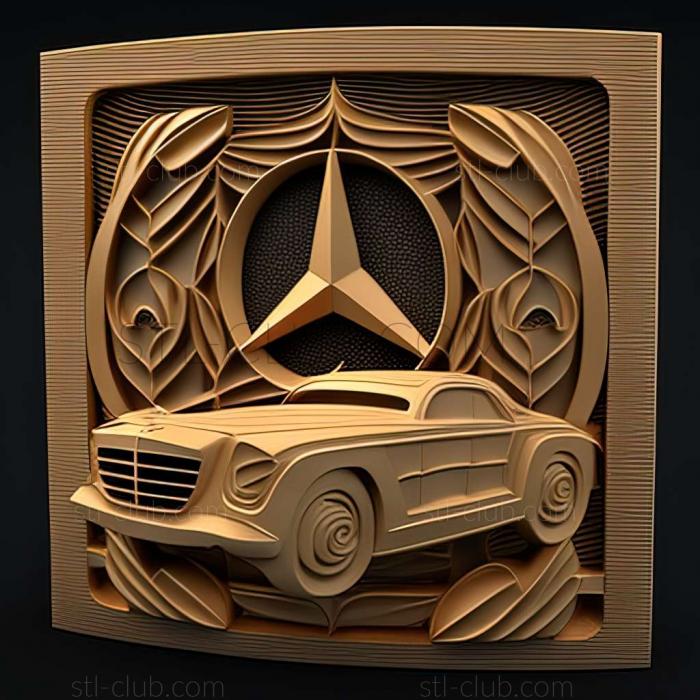 3D мадэль Mercedes Benz 260 D (STL)